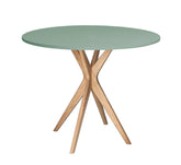 JUBI Rundt spisebord diam. 80cm Sage Green