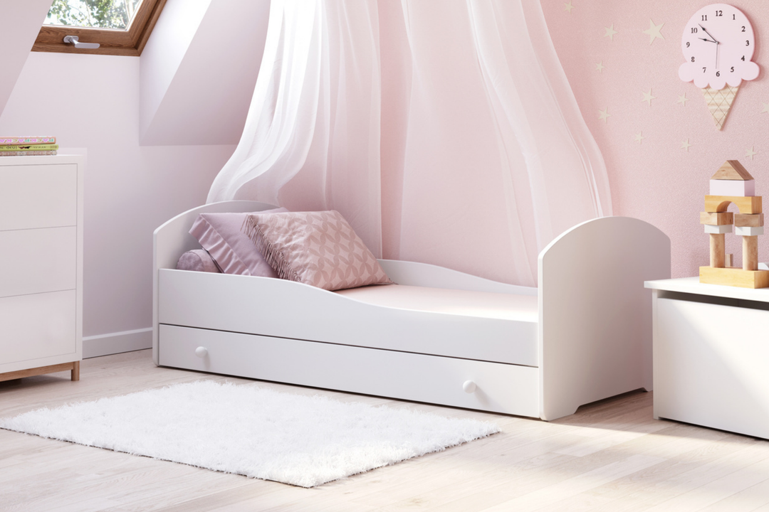 Enkeltseng Luk 140x70 med skuffe