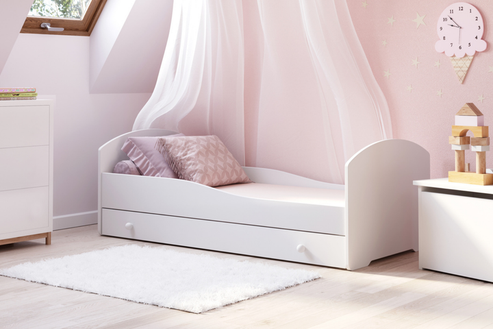 Enkeltseng Luk 140x70 med skuffe