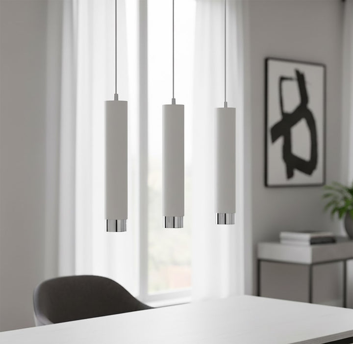 KIBO 3 WH/CHROME