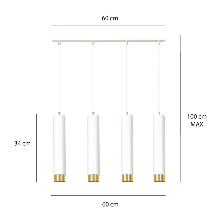 KIBO 4 WH/GOLD