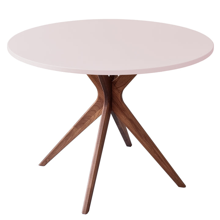 JUBI BOLD Rund Spisebord 100cm Oak Powder Pink