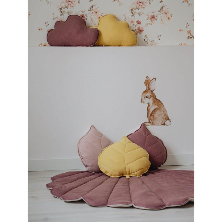 "Powder Pink" linned bladpude