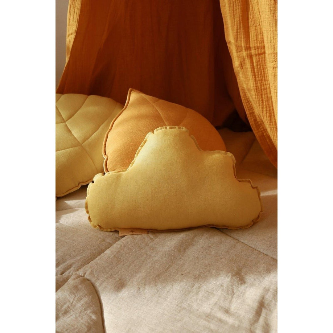 "Honey" linned sky pude