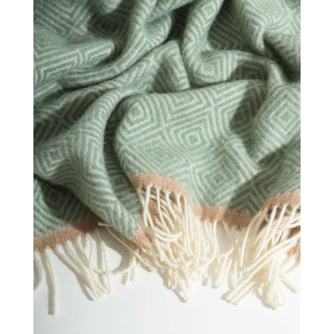 Uldtæppe Venezia Mint
