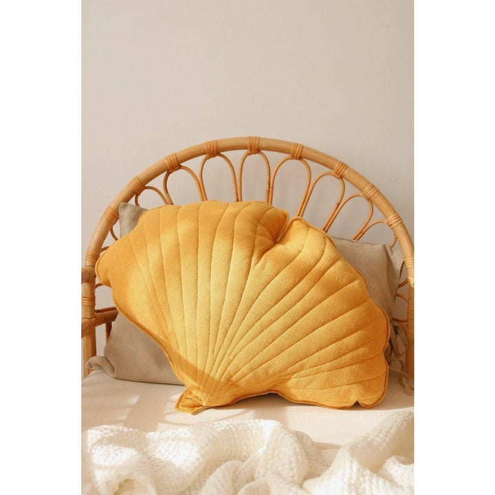 "Mango" linned Ginkgo Leaf Pude