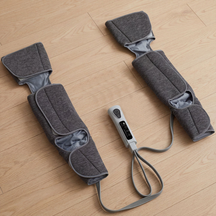 Benmassageapparat med varme- og luftkompression, 2 varmeindstillinger