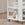 Køkkenvogn i skandinavisk look, 50x37x86 cm, hvid