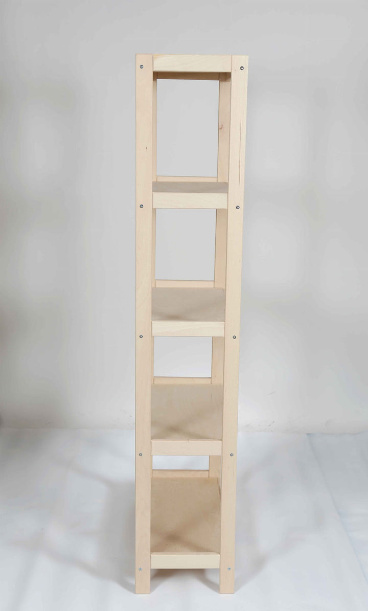 Bogreol i bøgetræ STRONG, 5 hylder, 173x60x33 cm