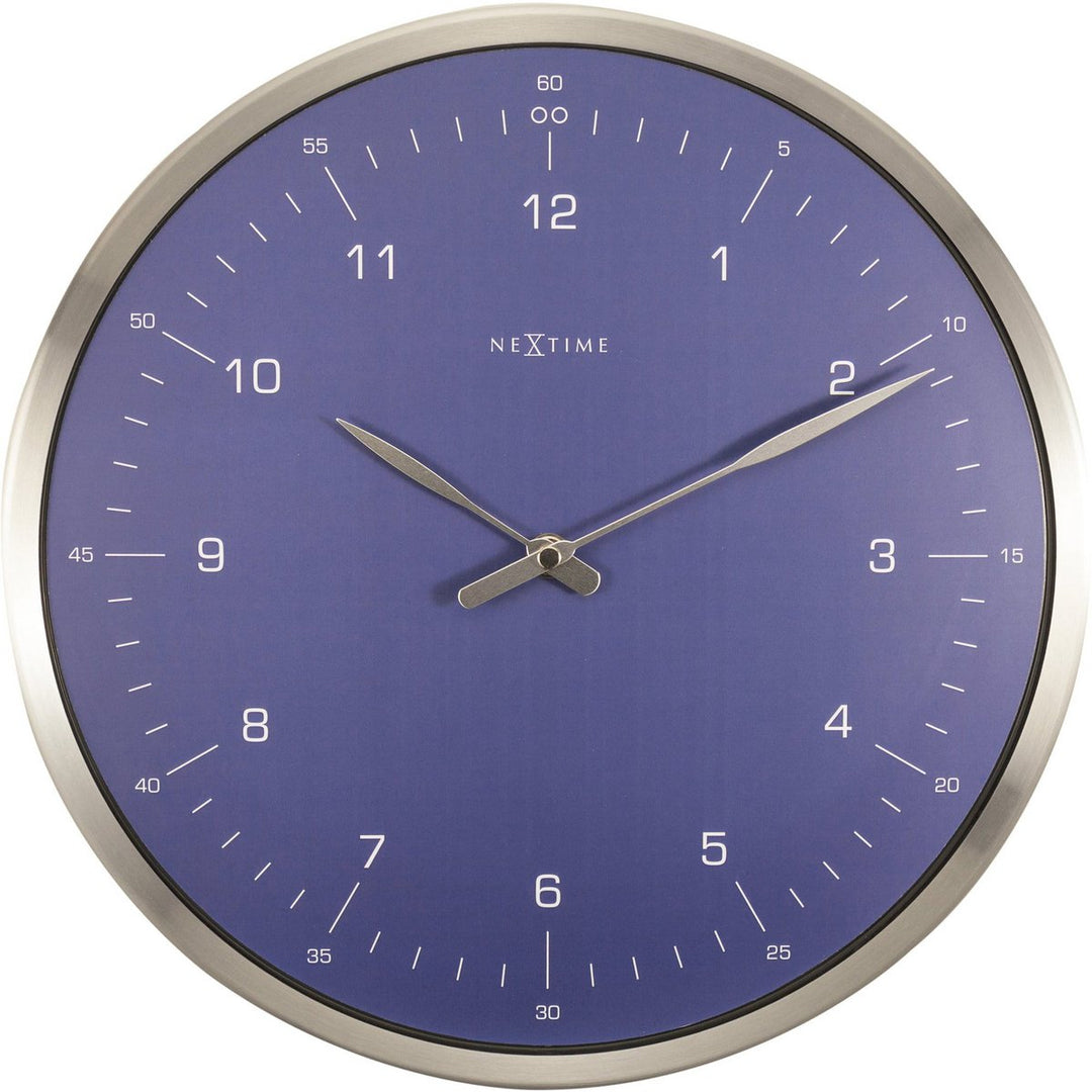 Vægur - 33 cm - Metal - Kuppelformet glas - '60 Minutes'