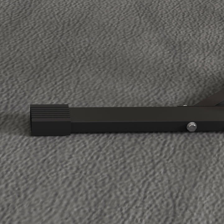 Boksesækstativ, højdejusterbar, med speedball, metalramme, 160l x 145b x 175-220h cm, sort