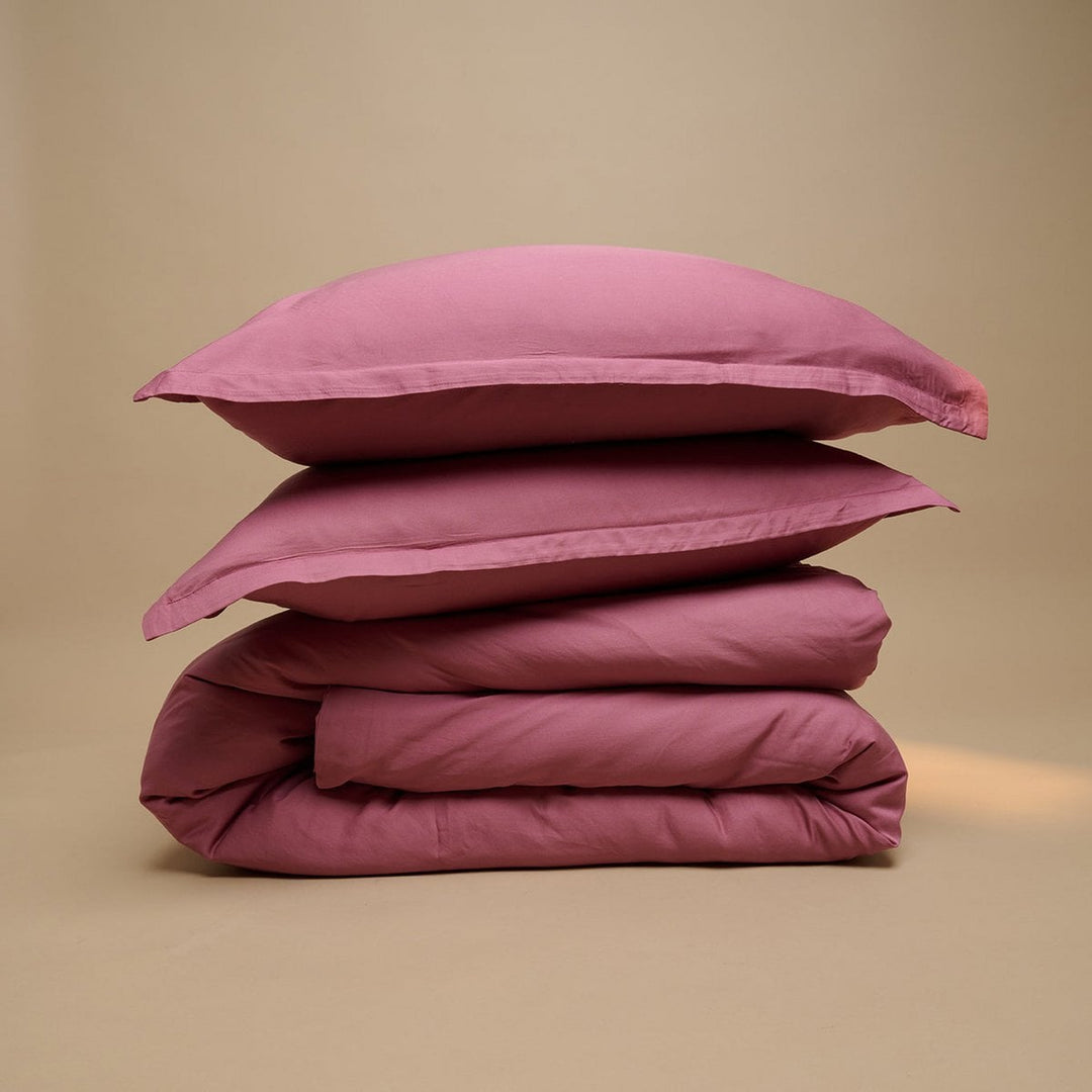 TENCEL™ Twill Dynebetræk Dusty Rose