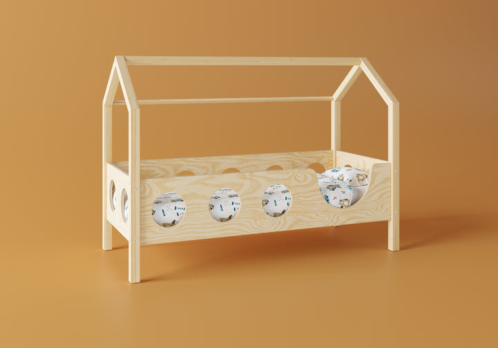 House Dobbel børneseng TRANO PO B2B