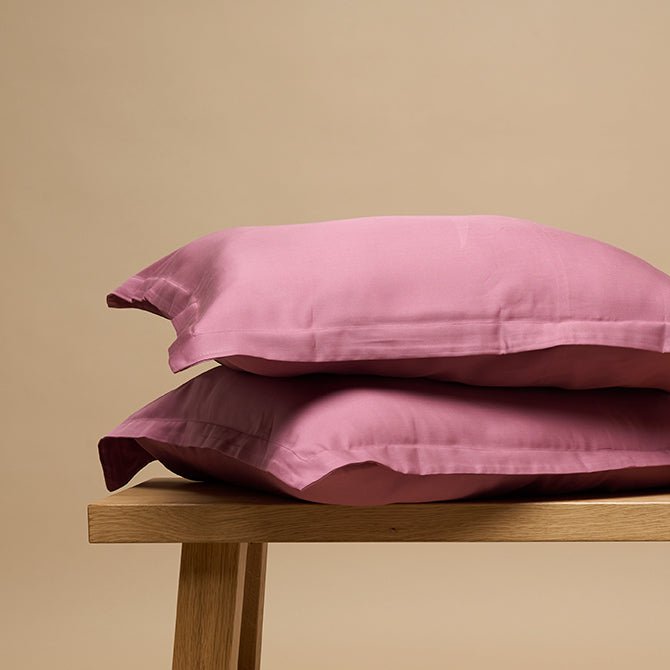 TENCEL™ Twill pudebetræk Dusty Rose