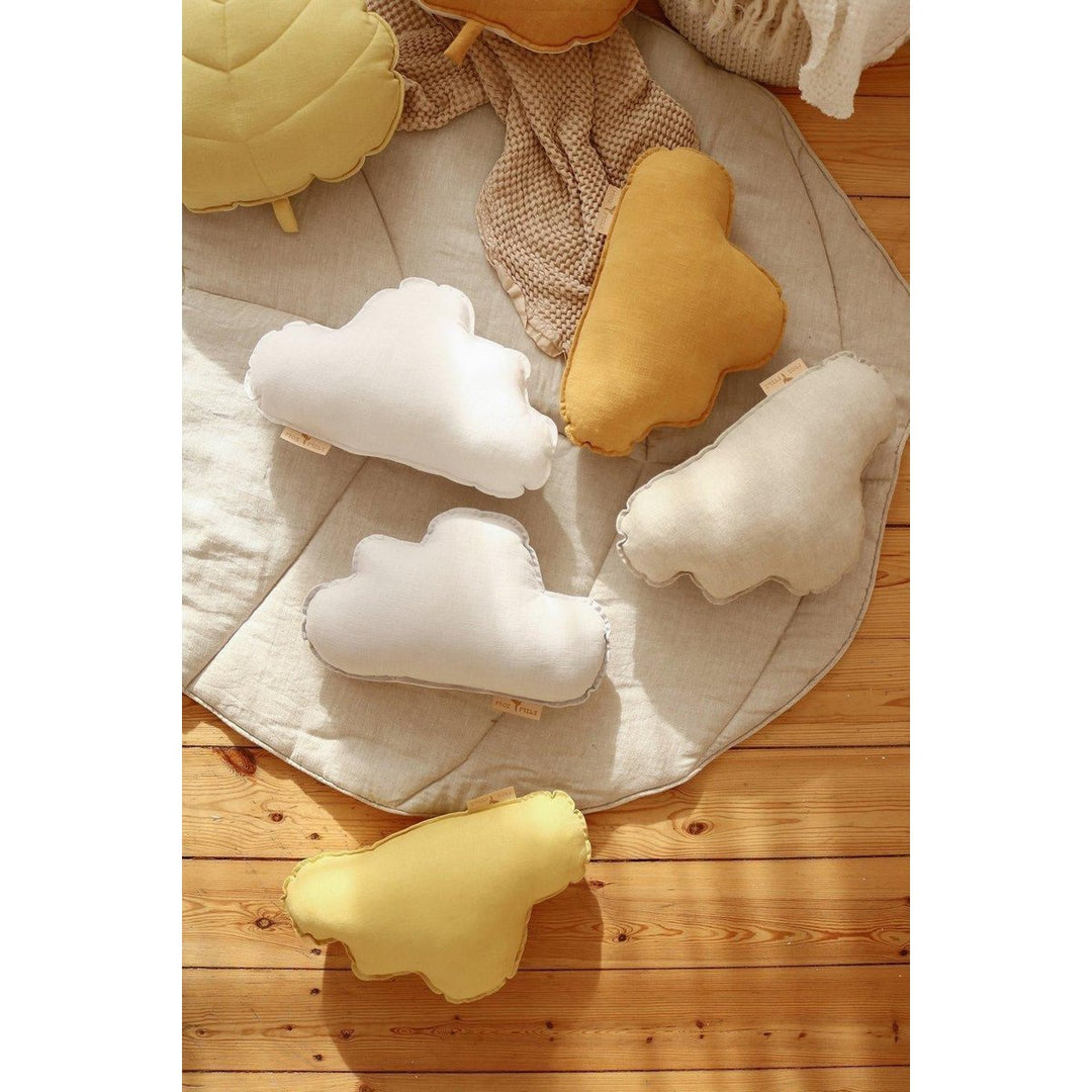 "Honey" linned sky pude