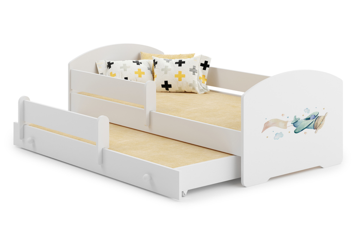 Dobbeltseng Luk 160x80 - Airplane