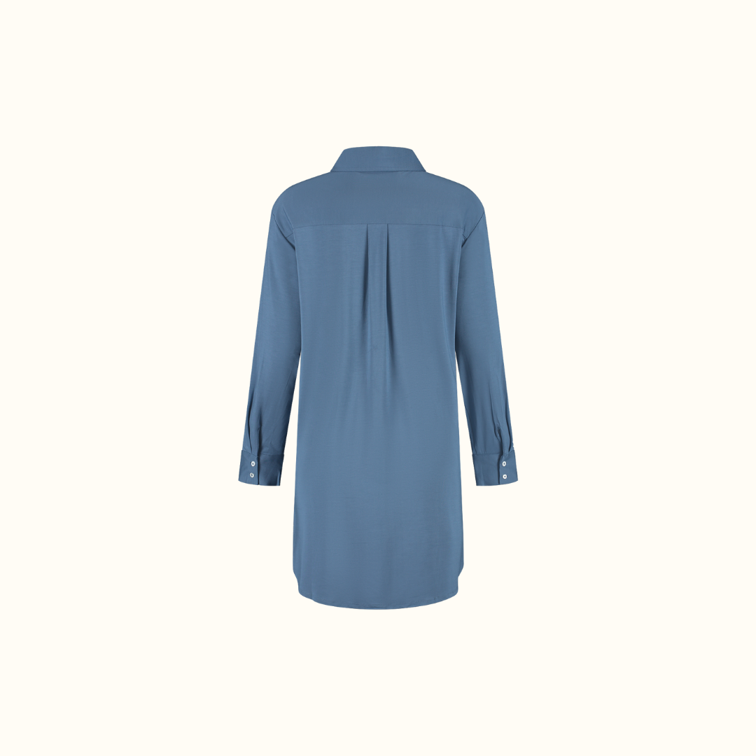 TENCEL™ Natkjole Dame Mørkeblå
