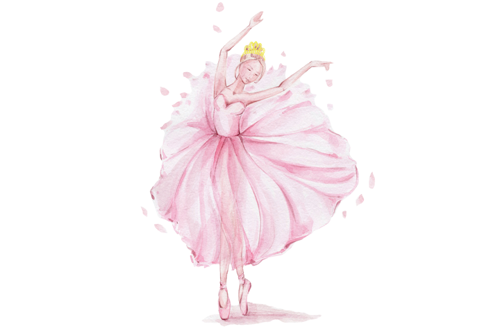 Dobbeltseng ANNA 160x80 Prinsesse i krone