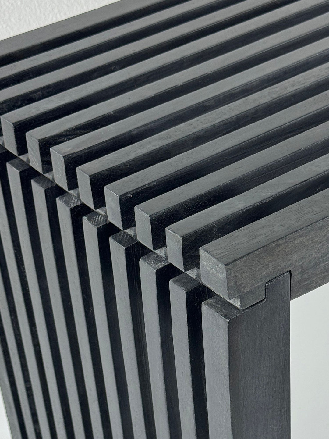 120 cm massiv akacietræsbænk, sort, moderne garderobe- og sengebænk, træbænk i entre til entré, soveværelse, stue