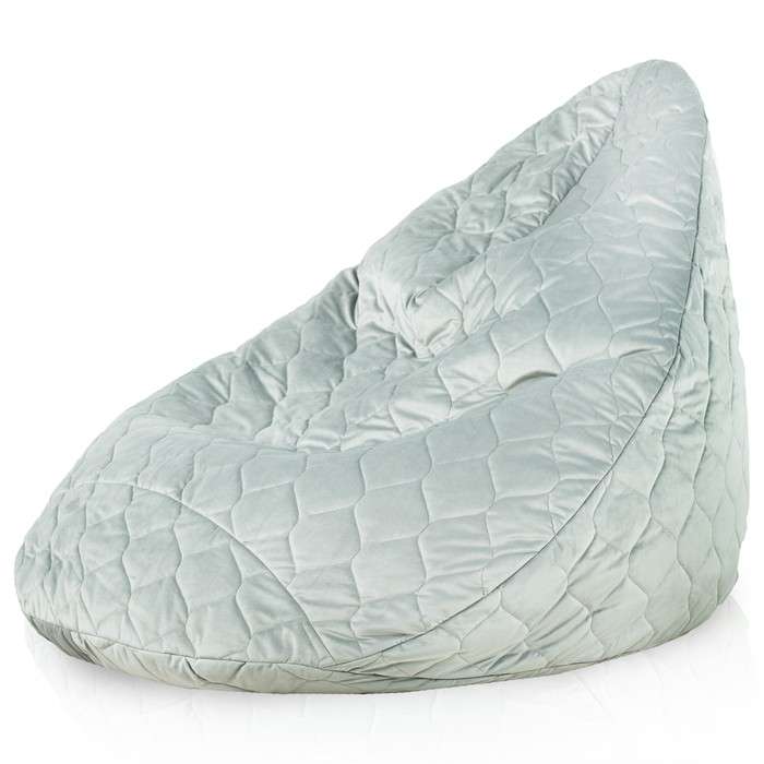 Drop XXL Highback Bean Bag Chair - Soft Velvet