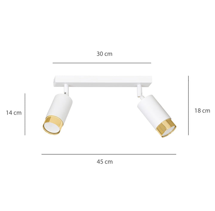 HIRO 2 WH/GOLD