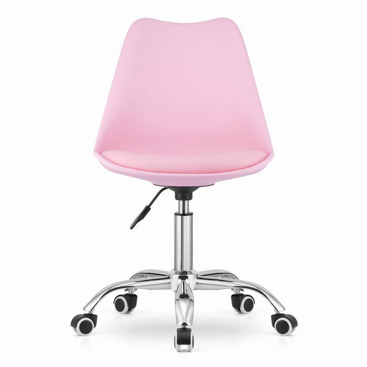 OSKAR ALBA kontorstol – ergonomisk komfort i moderne pink