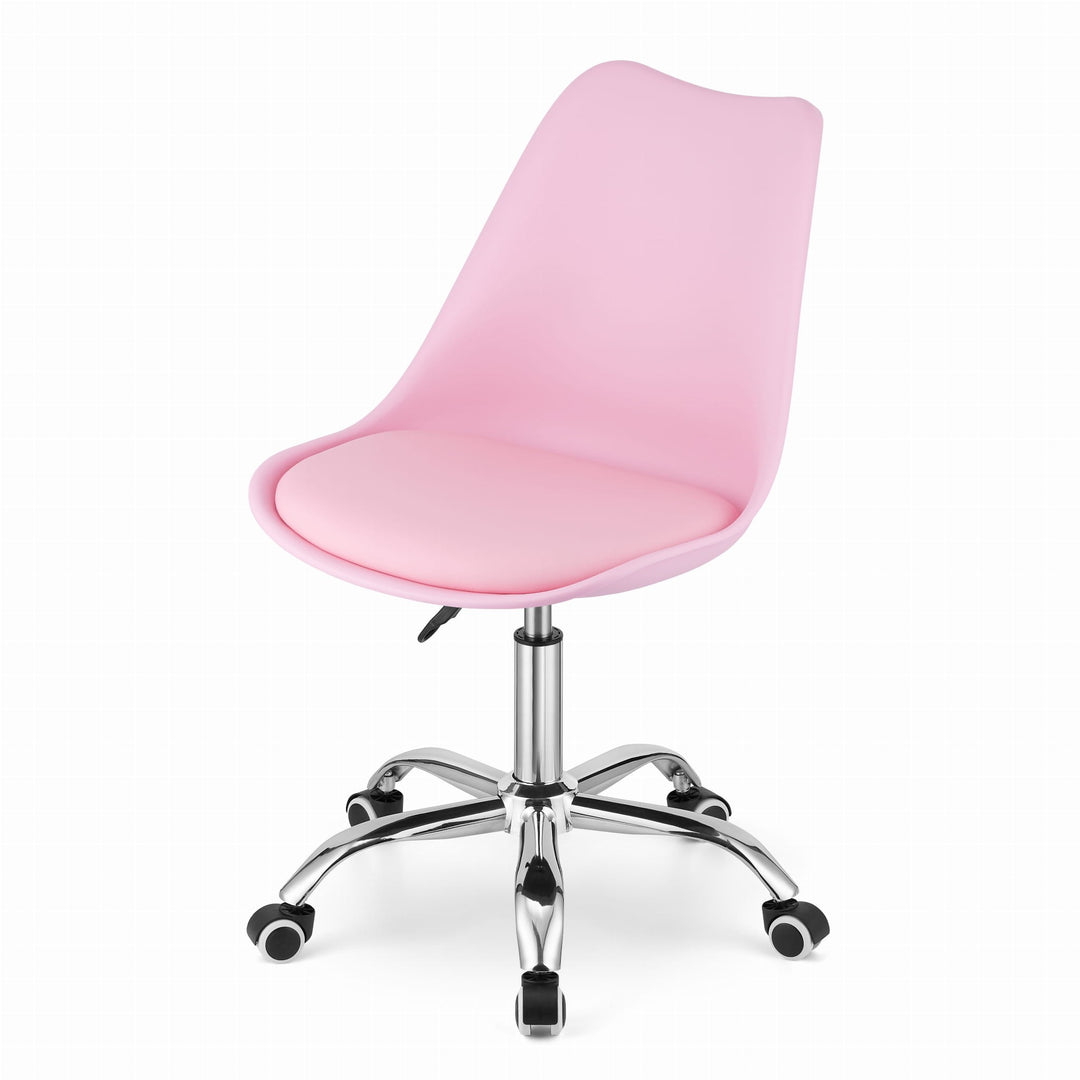 OSKAR ALBA kontorstol – ergonomisk komfort i moderne pink