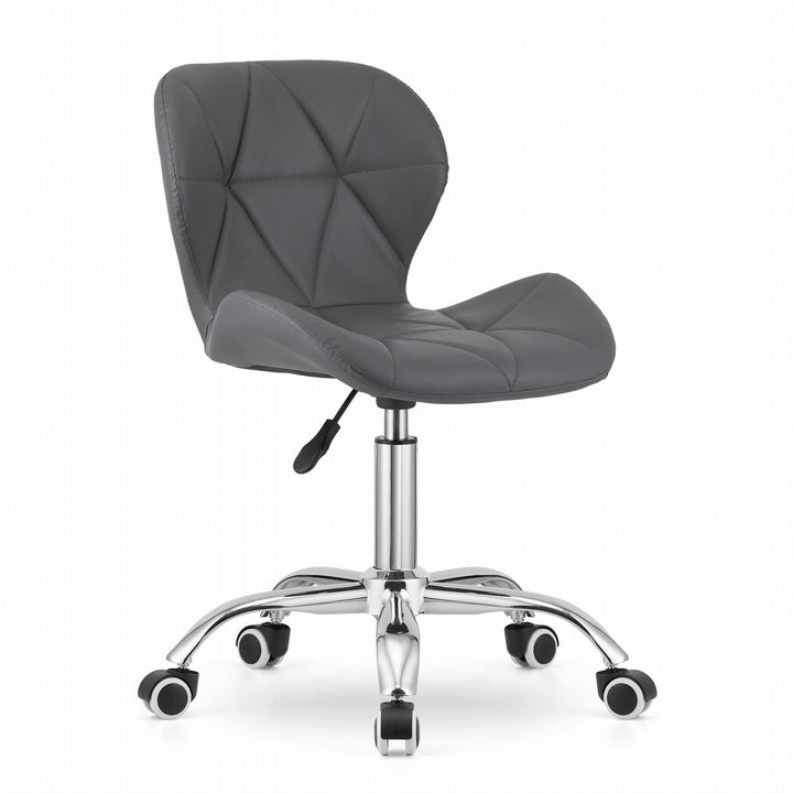 OSKAR AVOLA drejestol – ergonomisk komfort i stilren grå