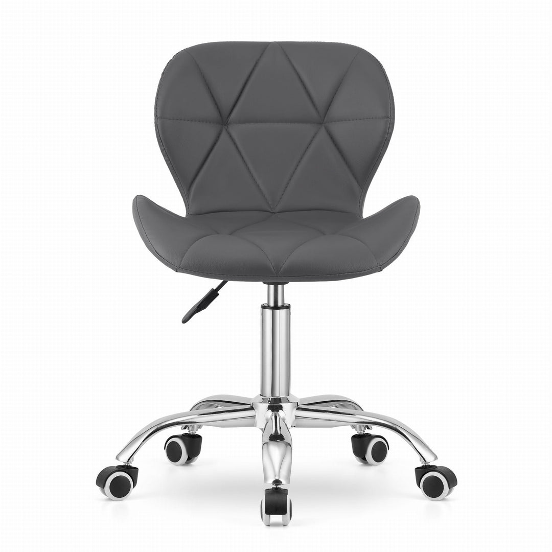 OSKAR AVOLA drejestol – ergonomisk komfort i stilren grå