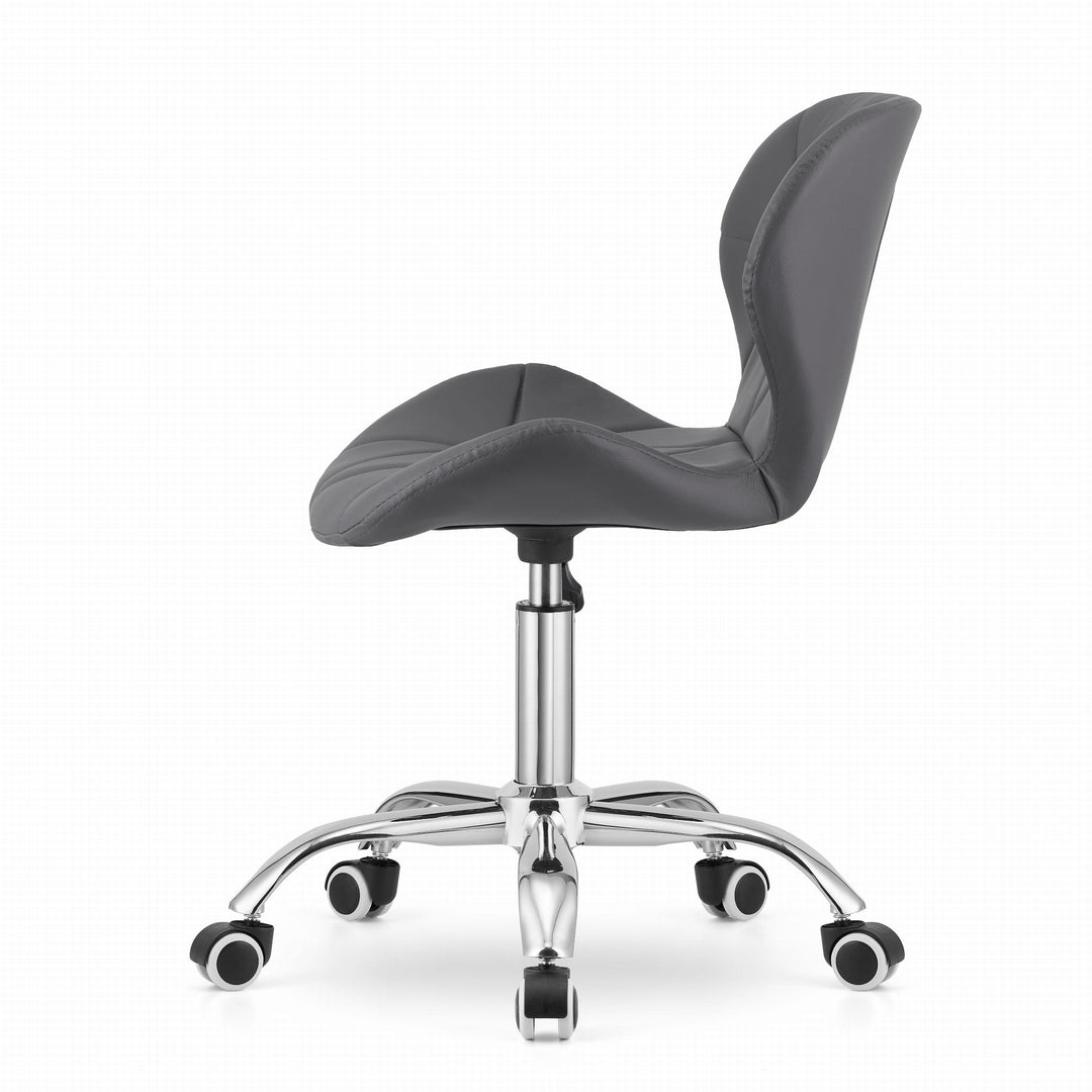 OSKAR AVOLA drejestol – ergonomisk komfort i stilren grå