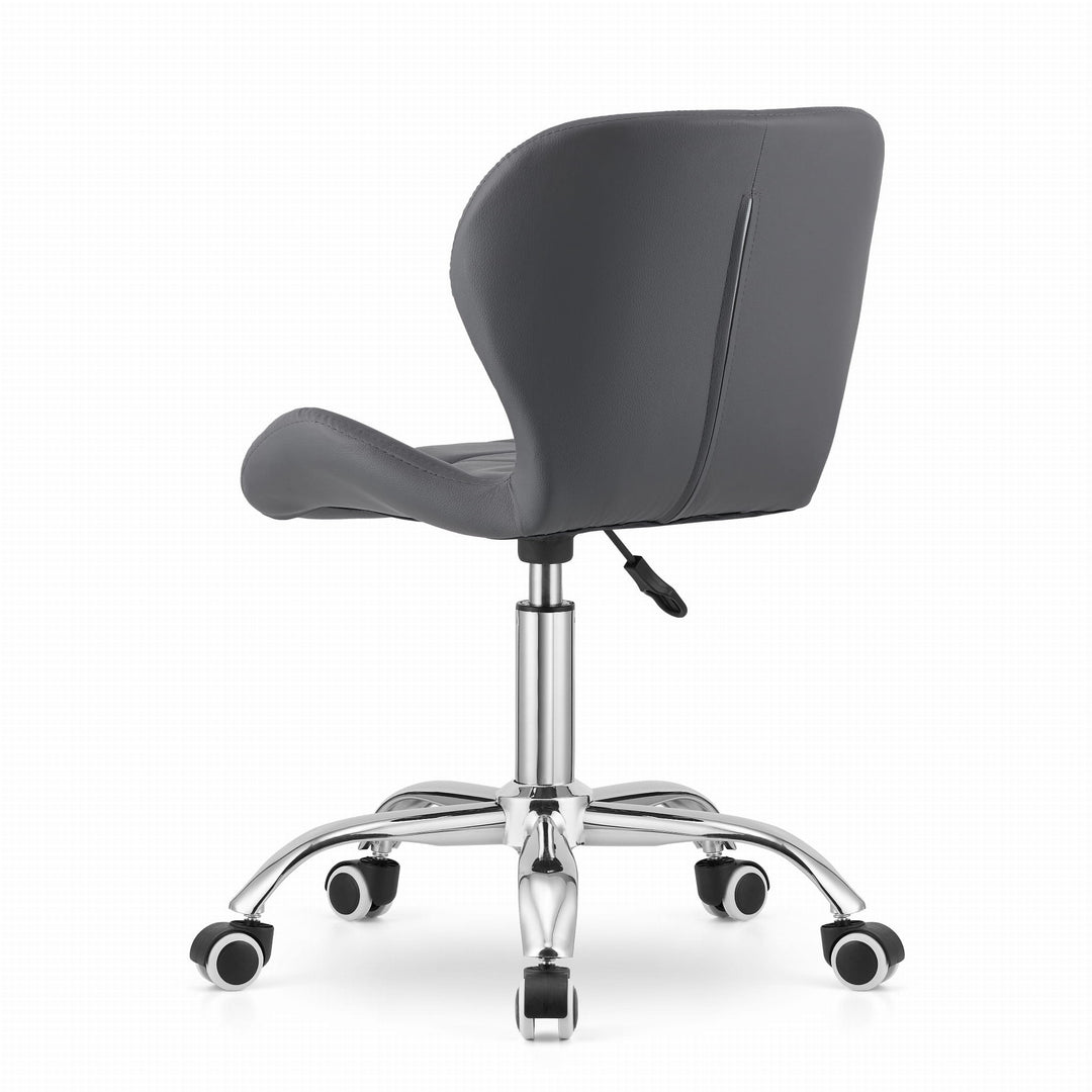 OSKAR AVOLA drejestol – ergonomisk komfort i stilren grå
