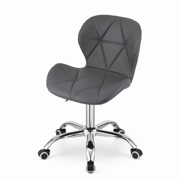 OSKAR AVOLA drejestol – ergonomisk komfort i stilren grå