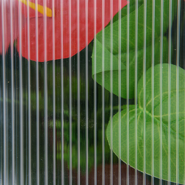 Mini-drivhus, kompakt træplantehus, polycarbonatpaneler, ventilationshul, 90l x 52b x 49,5h cm, grå