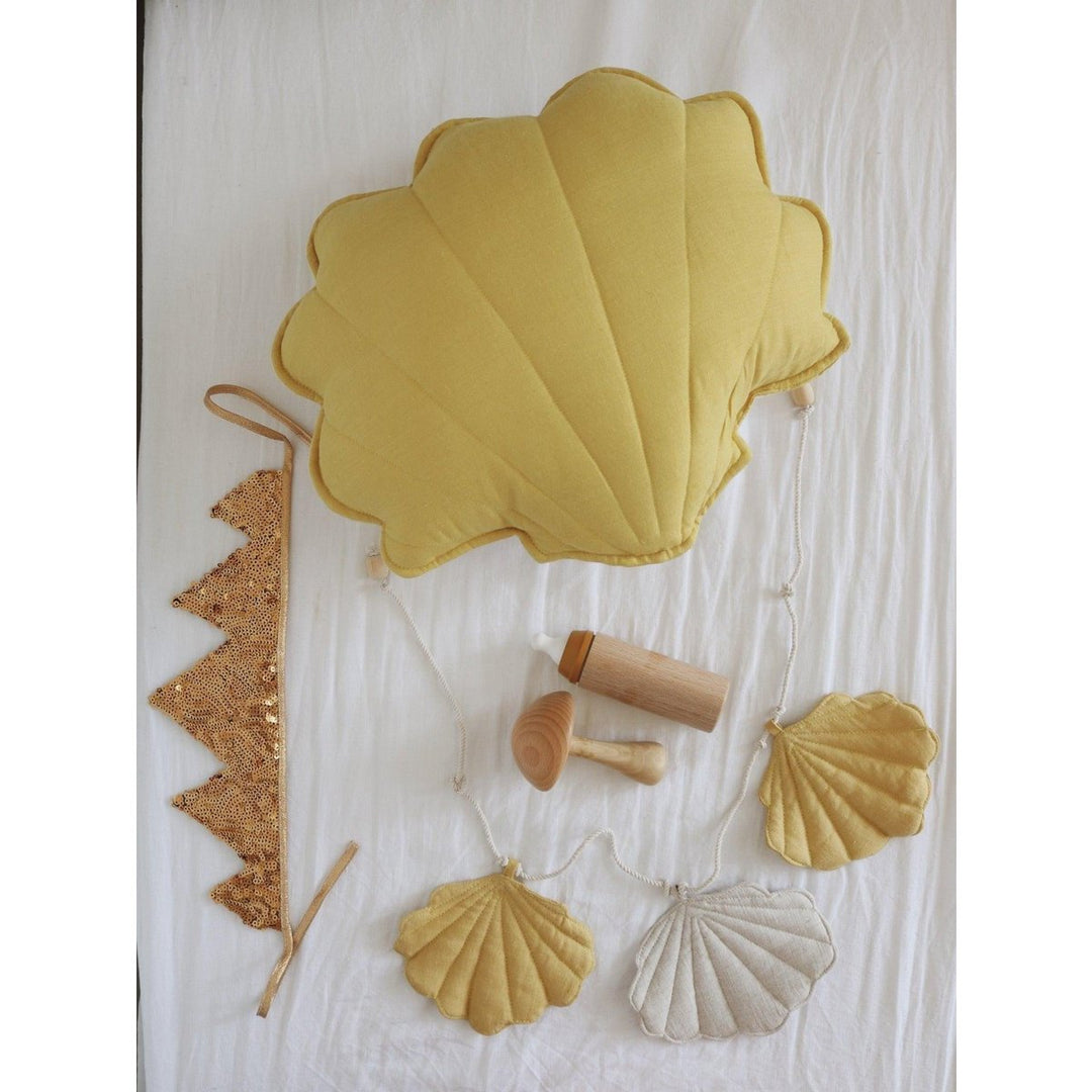 "Honey" linned skalpude