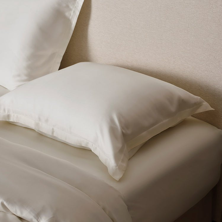 TENCEL™ - Satin pudebetræk Off White