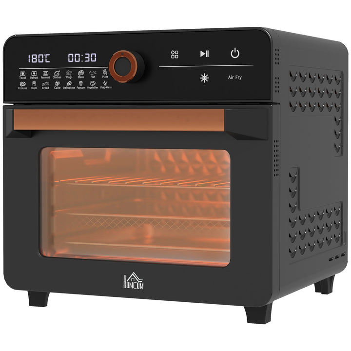 Miniovn, 20 l, miniovn, 40-220°c, 17 tilstande, timer, 36 x 37 x 34,5 cm, sort