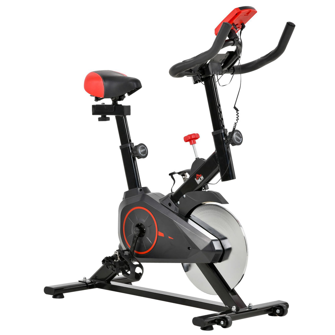 Indendørs cykeltræner hjemmegym cykeltræner fitnesscykel 85 x 46 x 114 cm