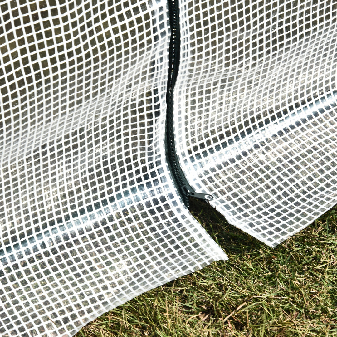 Minidrivhus, vejrbestandigt, let at transportere, 99 cm x 71 cm x 60 cm, polytunnel, grøn