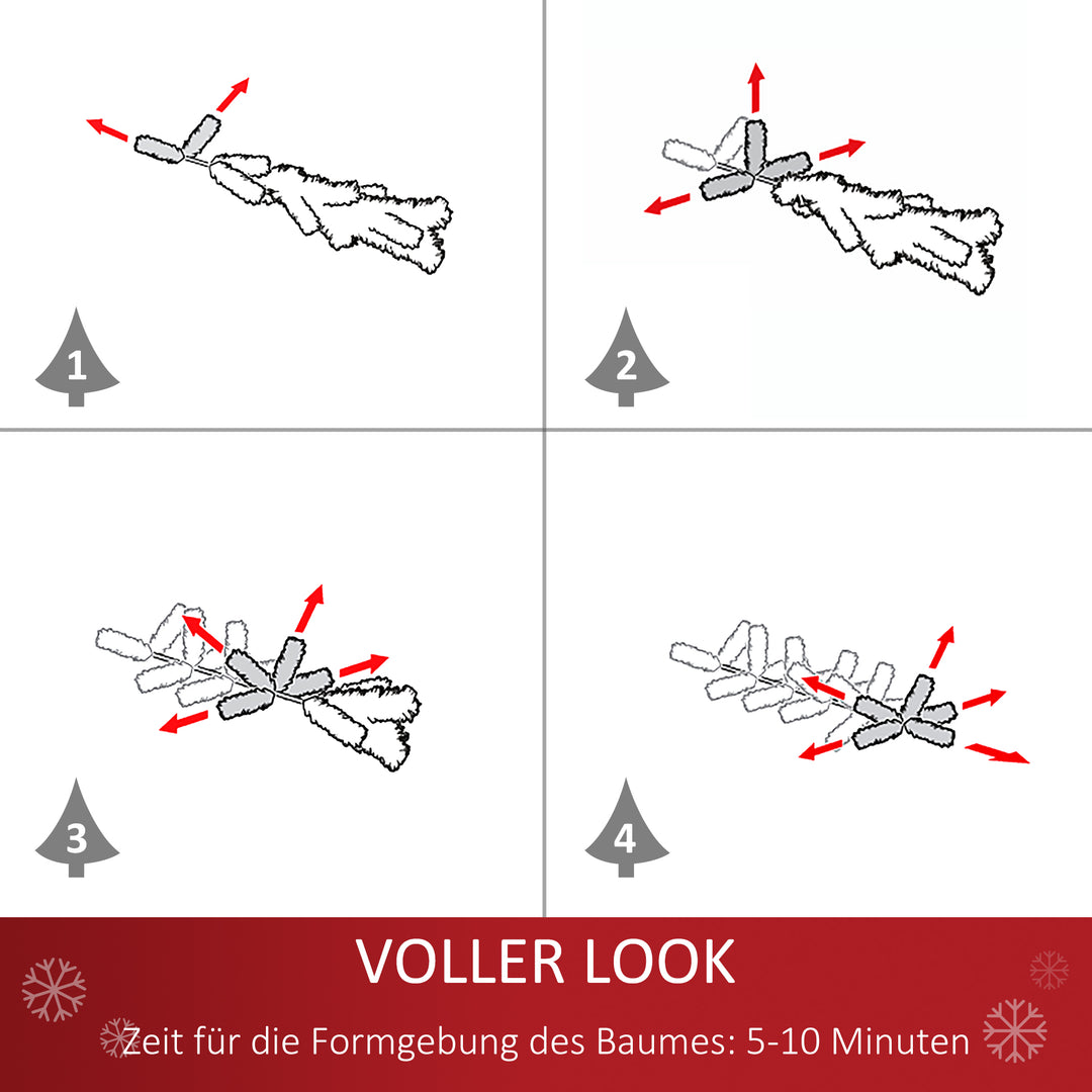 Mini kunstigt juletræ 60 cm kunstigt grantræ med sne, 67 spidser cementbase til indendørs kontor