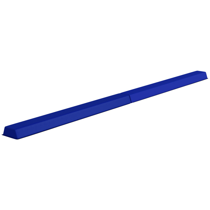 Balancebom 2,4 m, foldbar, skridsikker bund, til 3+ år, op til 80 kg, blå