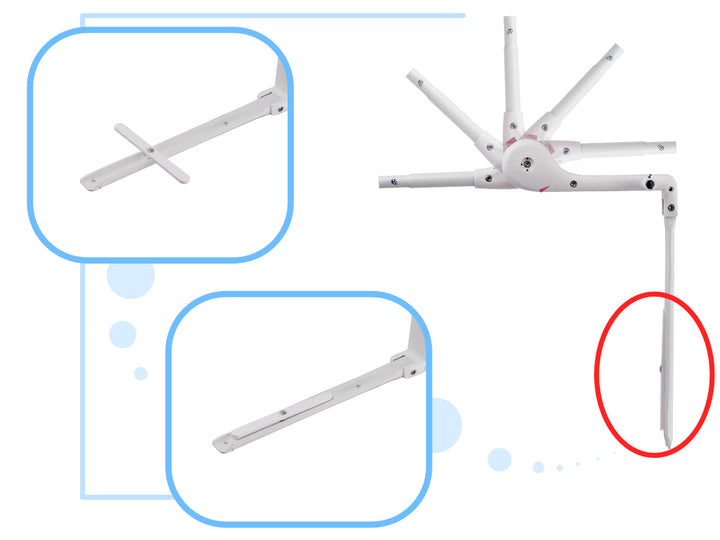Sikkerhedslåge til seng 120 cm sort