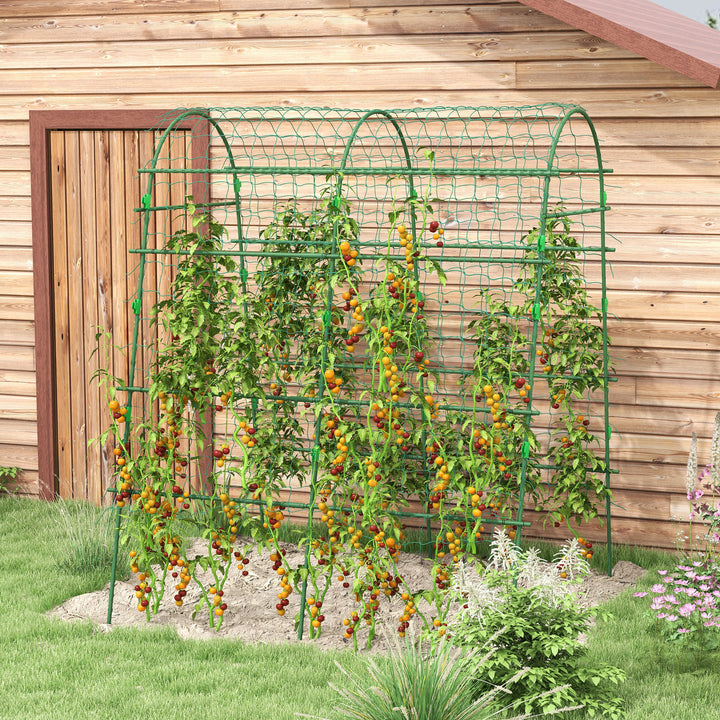 Stor espalierbue, fuglebeskyttelsesnet, nem montering, metal, 144 x 167 x 206 cm