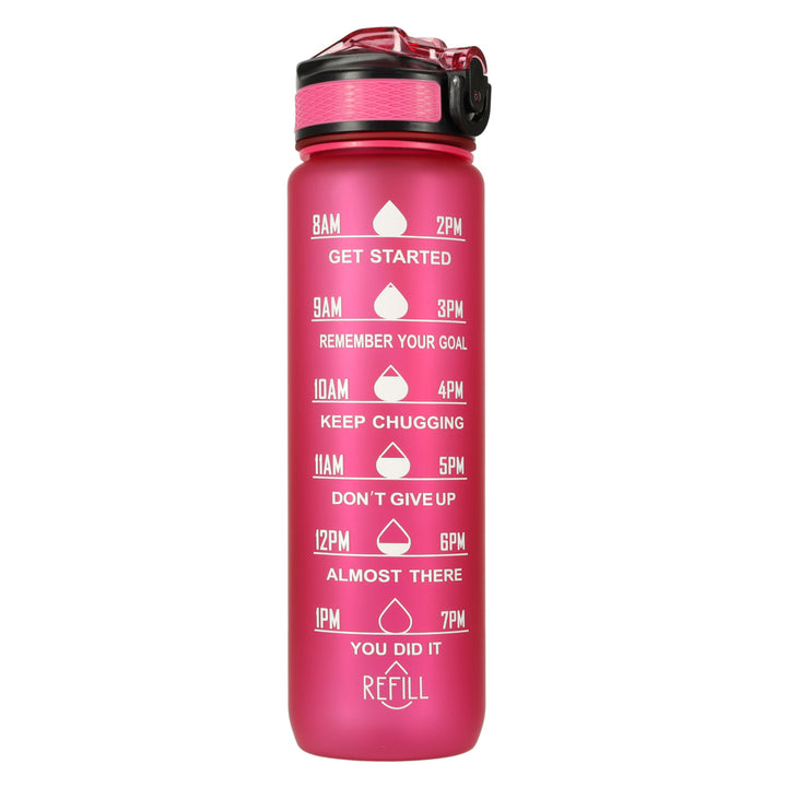 Vandflaske Bidon 1l pink
