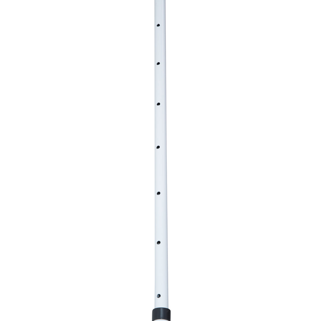 Klemmemarkise med håndsving, højdejusterbar, leddelt armsmarkise, smudsafvisende, vejrbestandig, balkonmarkise 150 cm bred, terrassemarkise til terrasse, balkon, veranda, blå+hvid