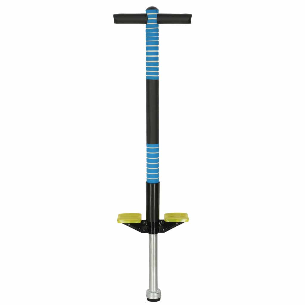 Justerbar pogo jumpingstang blå