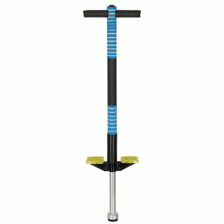 Justerbar pogo jumpingstang blå