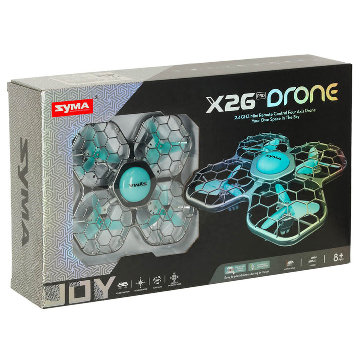 Syma X26PRO 2.4GHz Wi-Fi RC drone sort