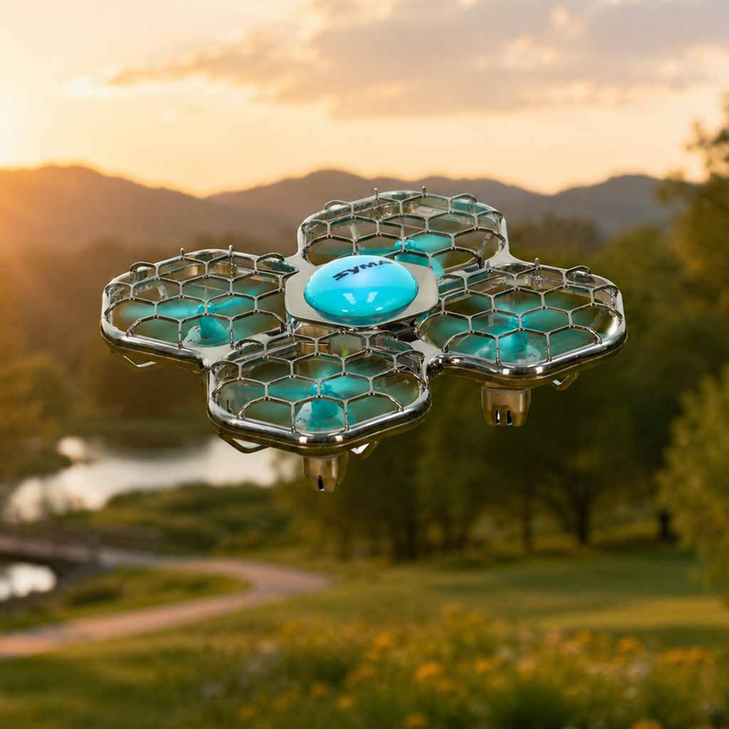 Syma X26PRO 2.4GHz Wi-Fi RC drone sort