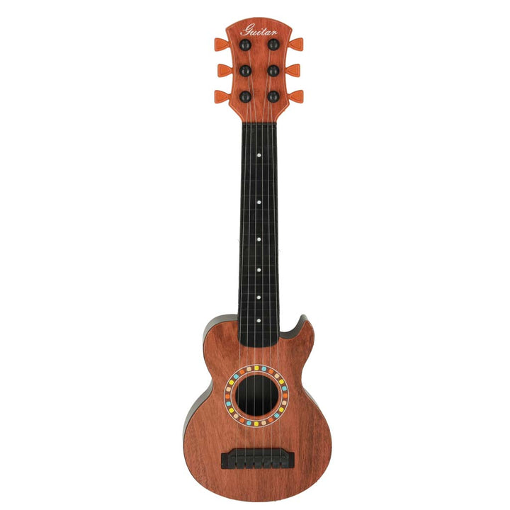 Klassisk børneguitar i træ, 6 strenge, 18 tommer, 46,5 cm