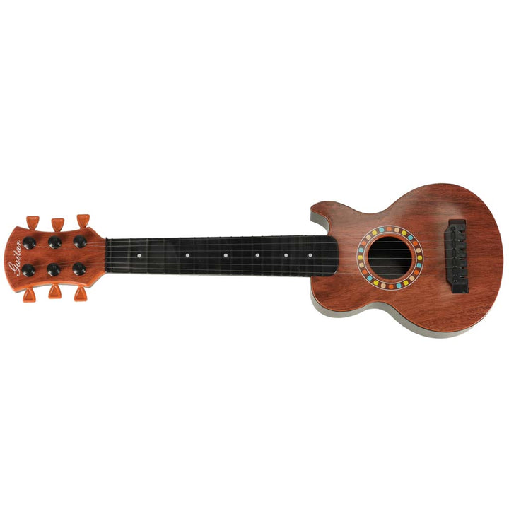 Klassisk børneguitar i træ, 6 strenge, 18 tommer, 46,5 cm